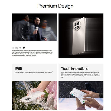 OnePlus 13R 5G Smartphone 12GB+256GB Huellas En Pantalla