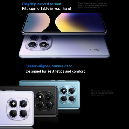 Xiaomi Redmi Note 14 Pro 4G Global Teléfono 12GB+256GB NFC