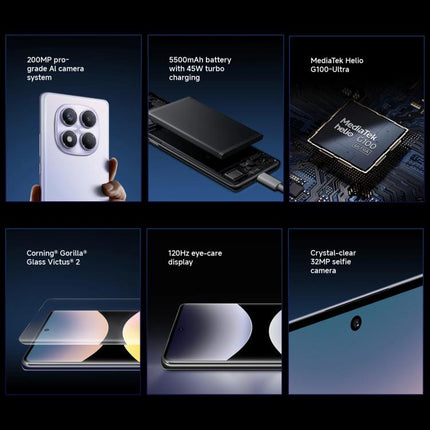 Xiaomi Redmi Note 14 Pro 4G Global Teléfono 12GB+256GB NFC