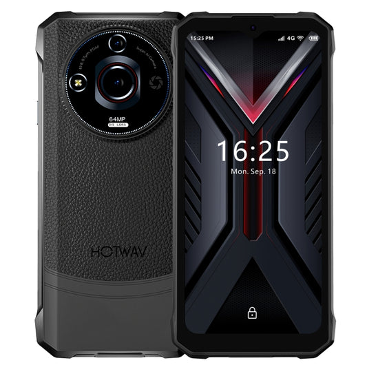 HOTWAV T7 Teléfono Resistente 6GB+256GB 6280mAh 4G Android 13