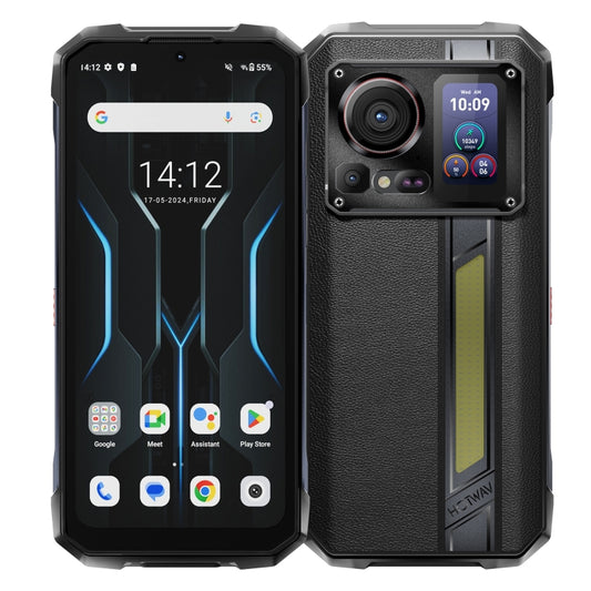 HOTWAV Hyper 7 Pro, Teléfono Resistente 16 GB + 256 GB, 10800 mAh, 5G, MediaTek Dimensity 7050, Android 14