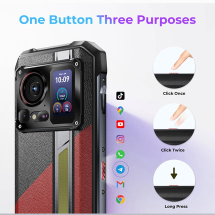 Hotwav Hyper 7 Pro Teléfono Resistente 16GB+256GB 10800mAh 5G