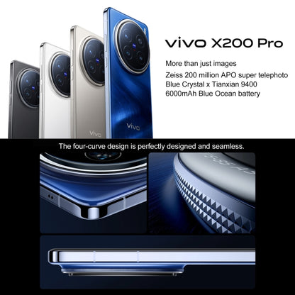 Vivo X200 Pro, 12GB + 256GB, 6000mAh, 5G, Android 15