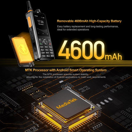 Uniwa F41 Teléfono Robusto 1GB+8GB 4G Batería 4600 mAh by UNIWA