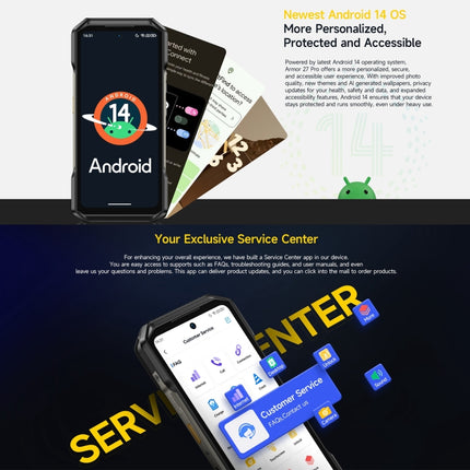 Ulefone Armor 27 Pro Teléfono 12GB+256GB Visión Nocturna by Ulefone
