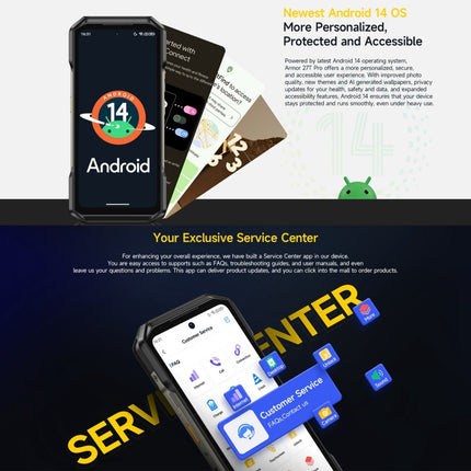 Ulefone Armor 27T Pro Teléfono 12GB+256GB 5G Imagen Térmica