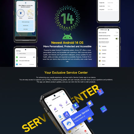Ulefone Armor 25T Smartphone 6GB+256GB Imagen Térmica Android 14 4G by Ulefone