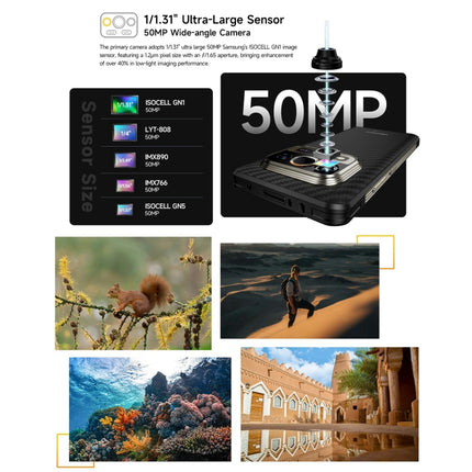 Ulefone Armor 25T Smartphone 6GB+256GB Imagen Térmica Android 14 4G by Ulefone