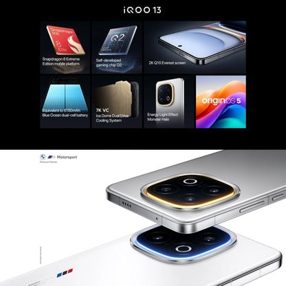 Vivo iQOO 13, 16GB + 1TB, Snapdragon 8 Elite, 5G, 6150mAh