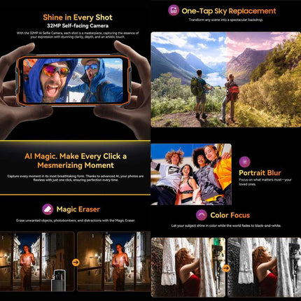 Blackview BL7000 Teléfono Robusto 8GB+256GB 5G 6,78pulgadas