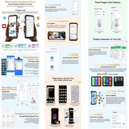 Blackview BL7000 Teléfono Robusto 8GB+256GB 5G 6,78pulgadas