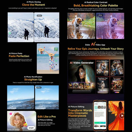 Blackview BL7000 Teléfono Robusto 8GB+256GB 5G 6,78pulgadas