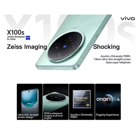 vivo X100s Smartphone 5G, 12GB+256GB, Cámara Triple 50MP, Android 14