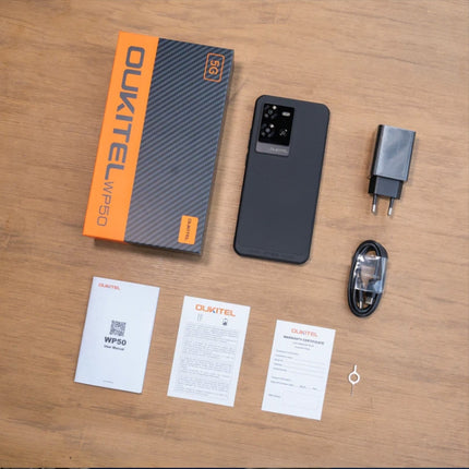 Oukitel WP50 Smartphone 4GB+256GB 6.6 Pulgadas Android 14 5G Rendimiento