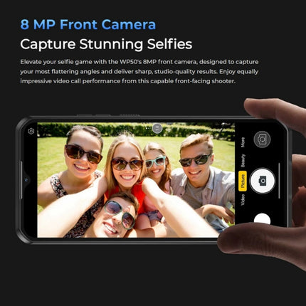 Oukitel WP50 Smartphone 4GB+256GB 6.6 Pulgadas Android 14 5G Rendimiento