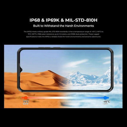 Oukitel WP52 5G Teléfono Rugoso 4GB+256GB 6,6 Pulgadas