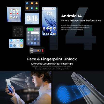 Oukitel WP52 5G Teléfono Rugoso 4GB+256GB 6,6 Pulgadas