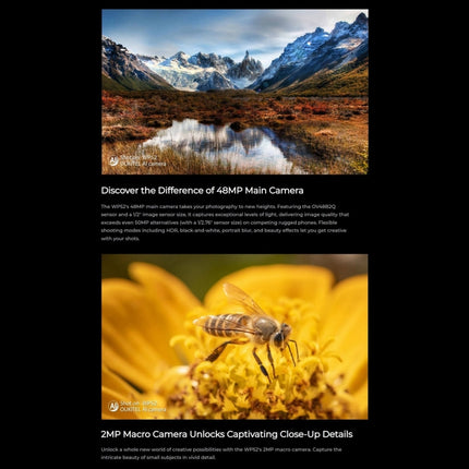 Oukitel WP52 5G Teléfono Rugoso 4GB+256GB 6,6 Pulgadas