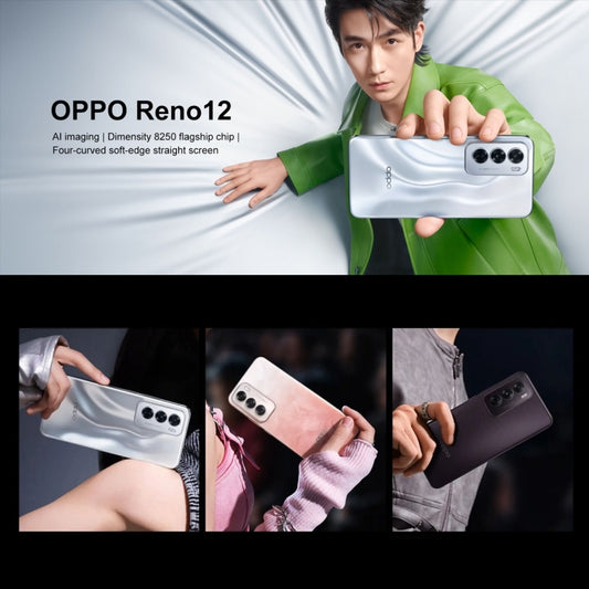 Teléfono OPPO Reno12 AI 12GB+512GB 50MP 5G Pantalla 6.7"