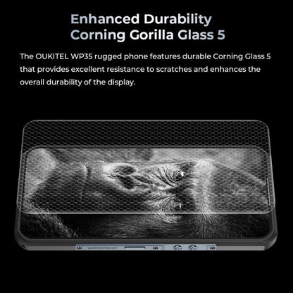 Oukitel WP35 Rugged 8GB+256GB 5G Teléfono Resistente by OUKITEL