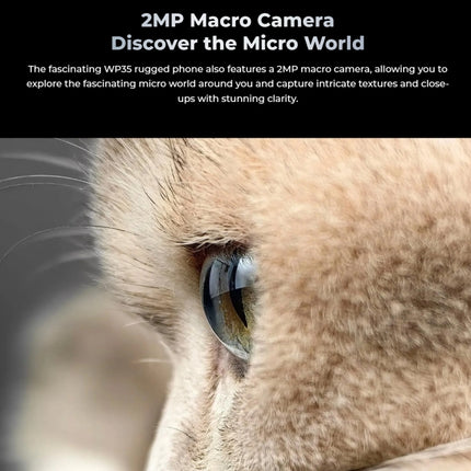 Oukitel WP35 Rugged 8GB+256GB 5G Teléfono Resistente