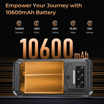 Oukitel WP38 Teléfono Inteligente 12GB+256GB 4G Batería 10600mAh