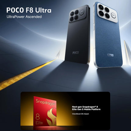 Xiaomi POCO X8 Ultra Global Smartphone 16GB RAM 512GB 6.9 Pulgadas AMOLED 6500mAh Negro