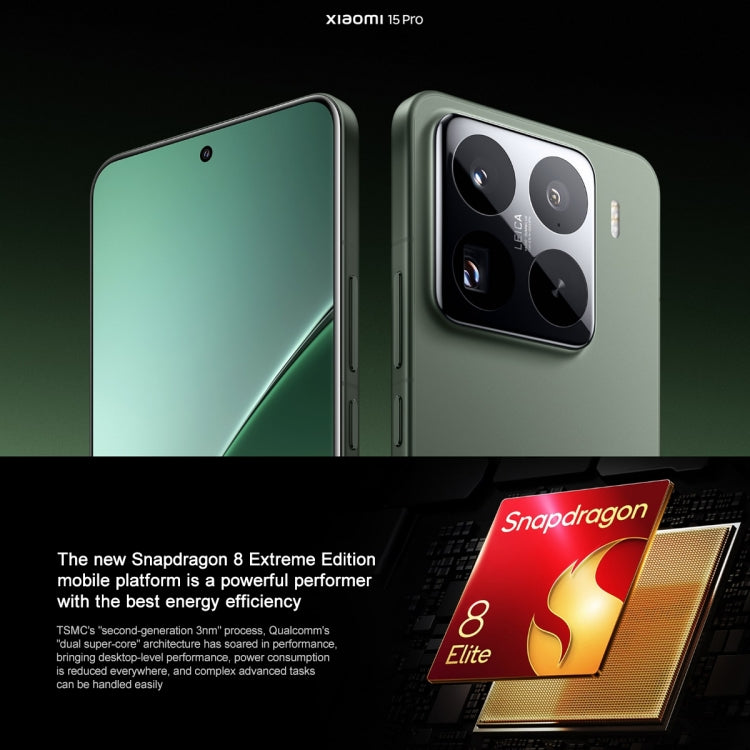 Xiaomi 15 Pro, 16GB+512GB, Smartphone 5G, Snapdragon 8 Elite, 6100mAh