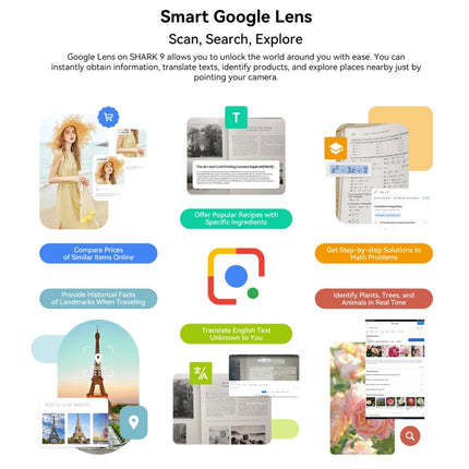 Blackview SHARK 9 Smartphone 8GB+256GB 6,67 Pulgadas Android 14 5G