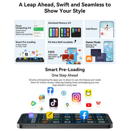 Blackview SHARK 9 Smartphone 8GB+256GB 6,67 Pulgadas Android 14 5G