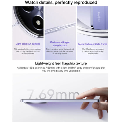 Realme 12, 12GB+512GB, Snapdragon 6 Gen 1, 5G, 6.7 Pulgadas