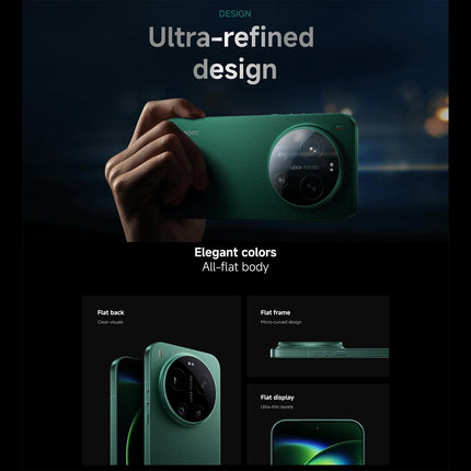 Xiaomi 17 Ultra Global 16GB 1TB Pantalla 6.9 pulgadas 5G Verde