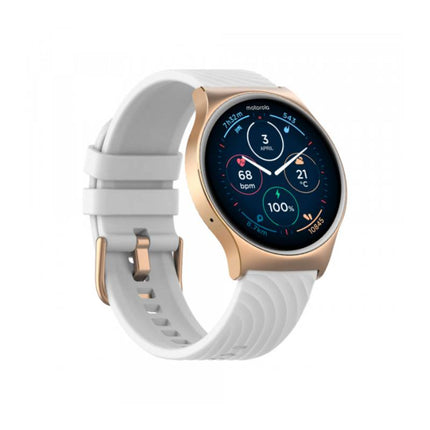 Motorola Moto Watch 120 Smartwatch Rosa Oro con Monitoreo de Frecuencia Cardíaca y GPS by Motorola