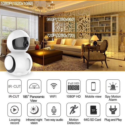 Anpwoo AP006 Cámara IP WiFi Visión Nocturna Premium