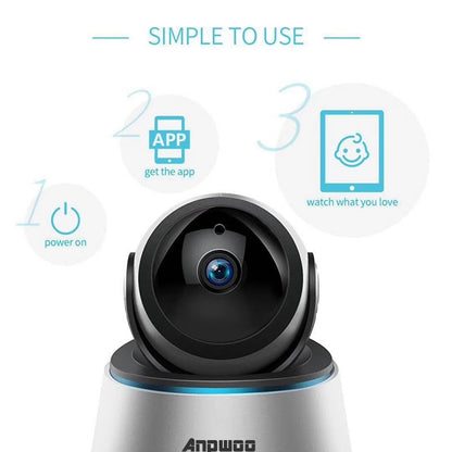 Anpwoo Astronaut Cámara IP WiFi Detección De Movimiento
