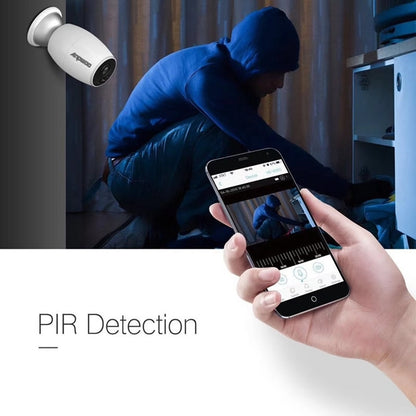 Anpwoo Cámara IP Cannon 1.3MP Detección de Movimiento
