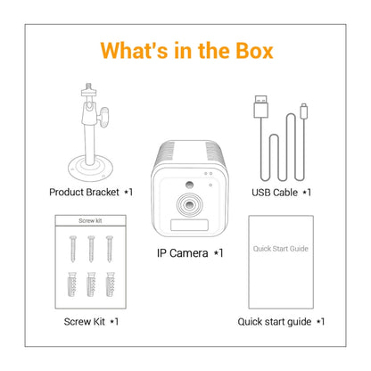 ESCAM G18 Cámara IP WiFi Batería Recargable Para Seguridad Del Hogar