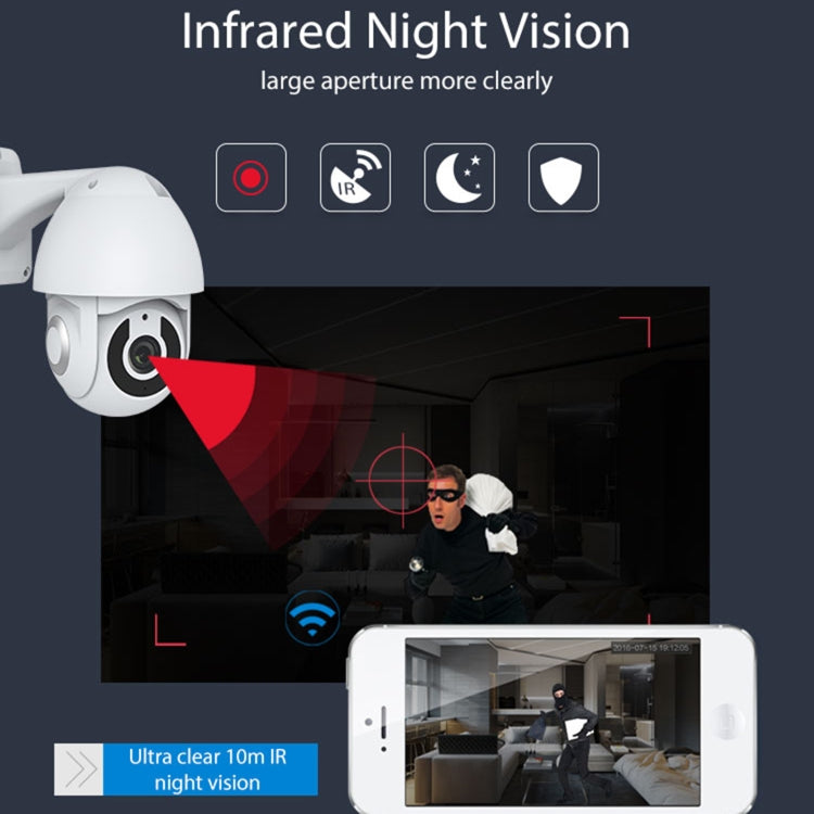 NEO NIP-33RQ Cámara IP PT Exterior WiFi Con Imagen En Color Real