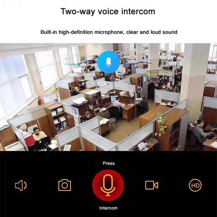 Anpwoo MN003 Cámara IP Panorámica 360 Grados WiFi 64GB