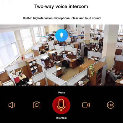 Anpwoo MN003 Cámara IP Panorámica 360 Grados WiFi 64GB
