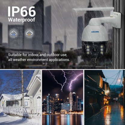 Escam Q5068 Cámara IP PTZ WiFi 5MP H265 4X Zoom Impermeable Exterior