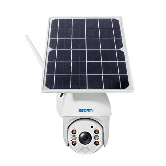 ESCAM QF280 Cámara IP PT Solar Panel Integrado WiFi IP66 Exterior
