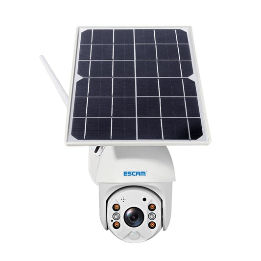 ESCAM QF480 Cámara IP PT Panel Solar 4G HD 1080P Visión Nocturna