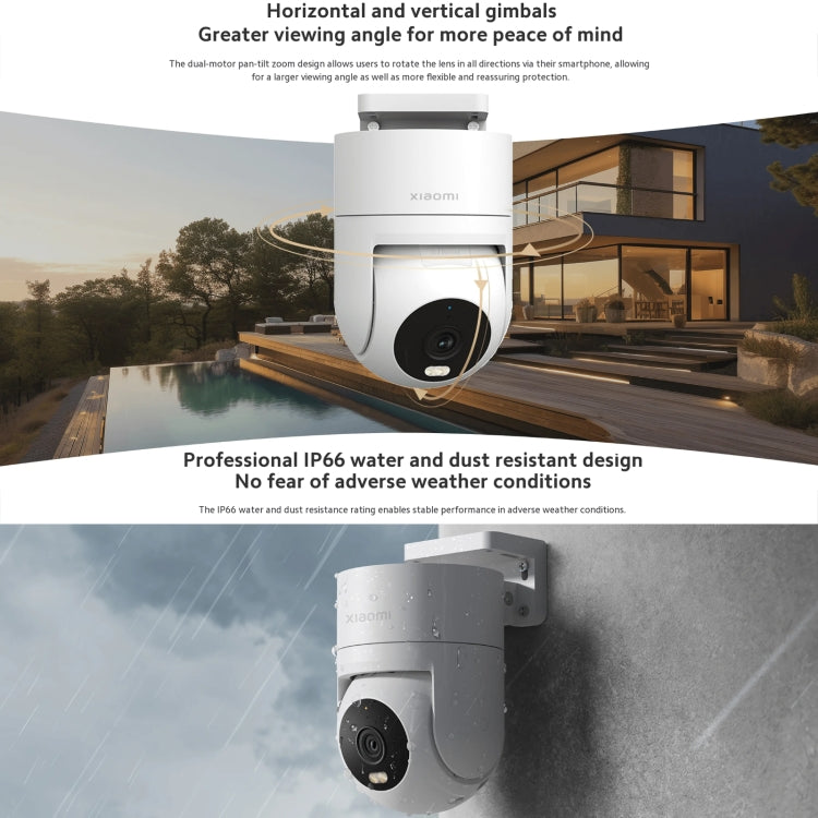 Cámara Xiaomi CW300 4MP IP66 WiFi Visión Nocturna a Color