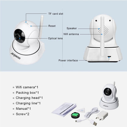 Anpwoo YT002W Cámara WiFi Inteligente Visión Nocturna