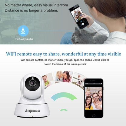 Anpwoo YT002W Cámara WiFi Inteligente Visión Nocturna
