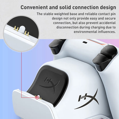 HyperX Gemini PS5 Base De Carga Para Dos Mandos USB-C