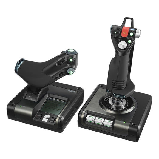Logitech G Saitek X52 Pro Joystick de Vuelo Iluminación LED