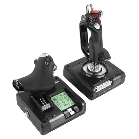 Logitech G Saitek X52 Pro Joystick de Vuelo Iluminación LED