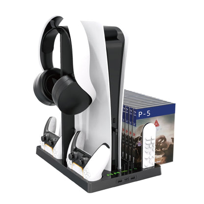 OIVO IV-P5246 Soporte De Carga PS5 Con Ventilador Compacto